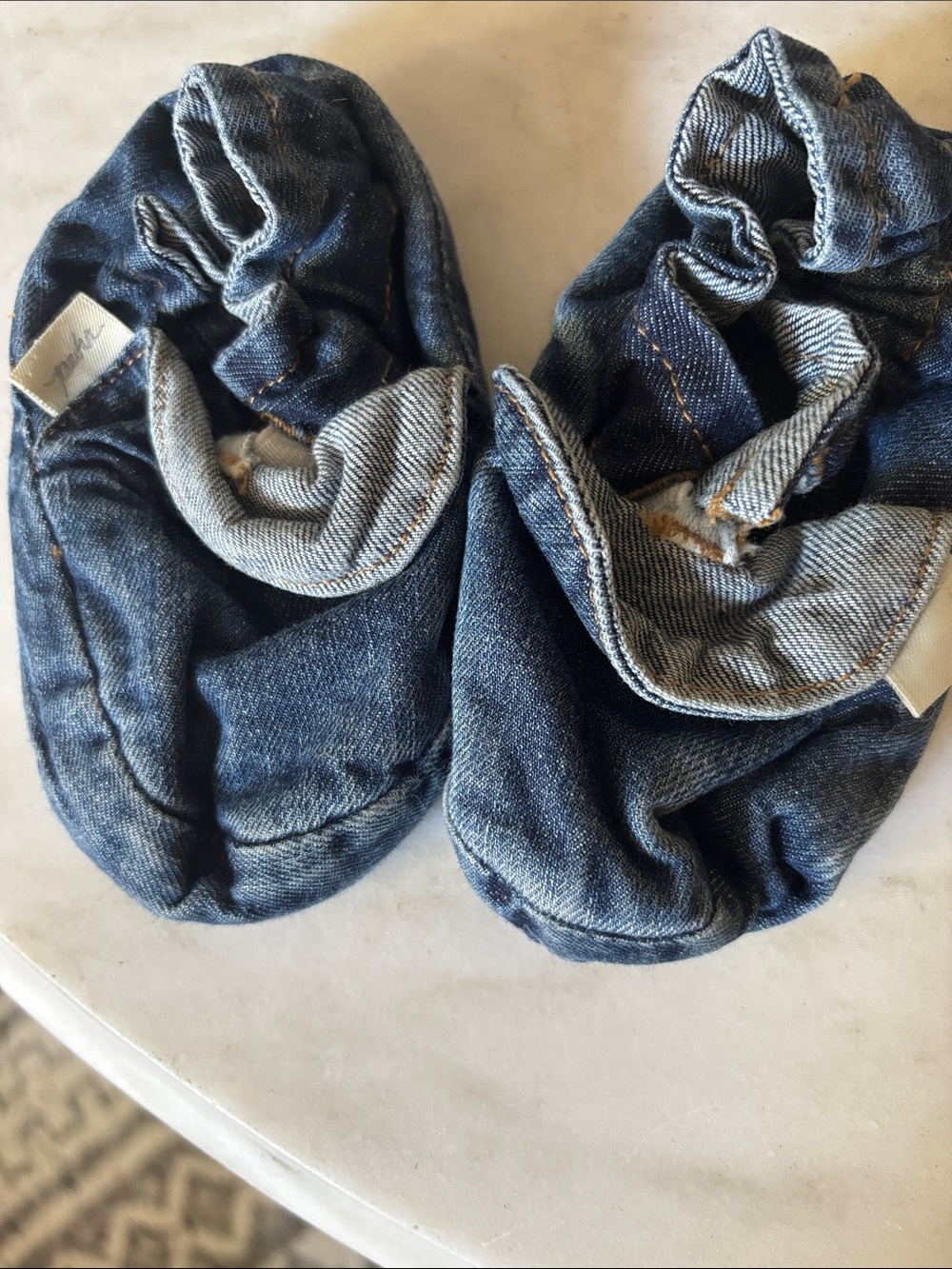 Baby Denim Slip-On  - Blue Denim